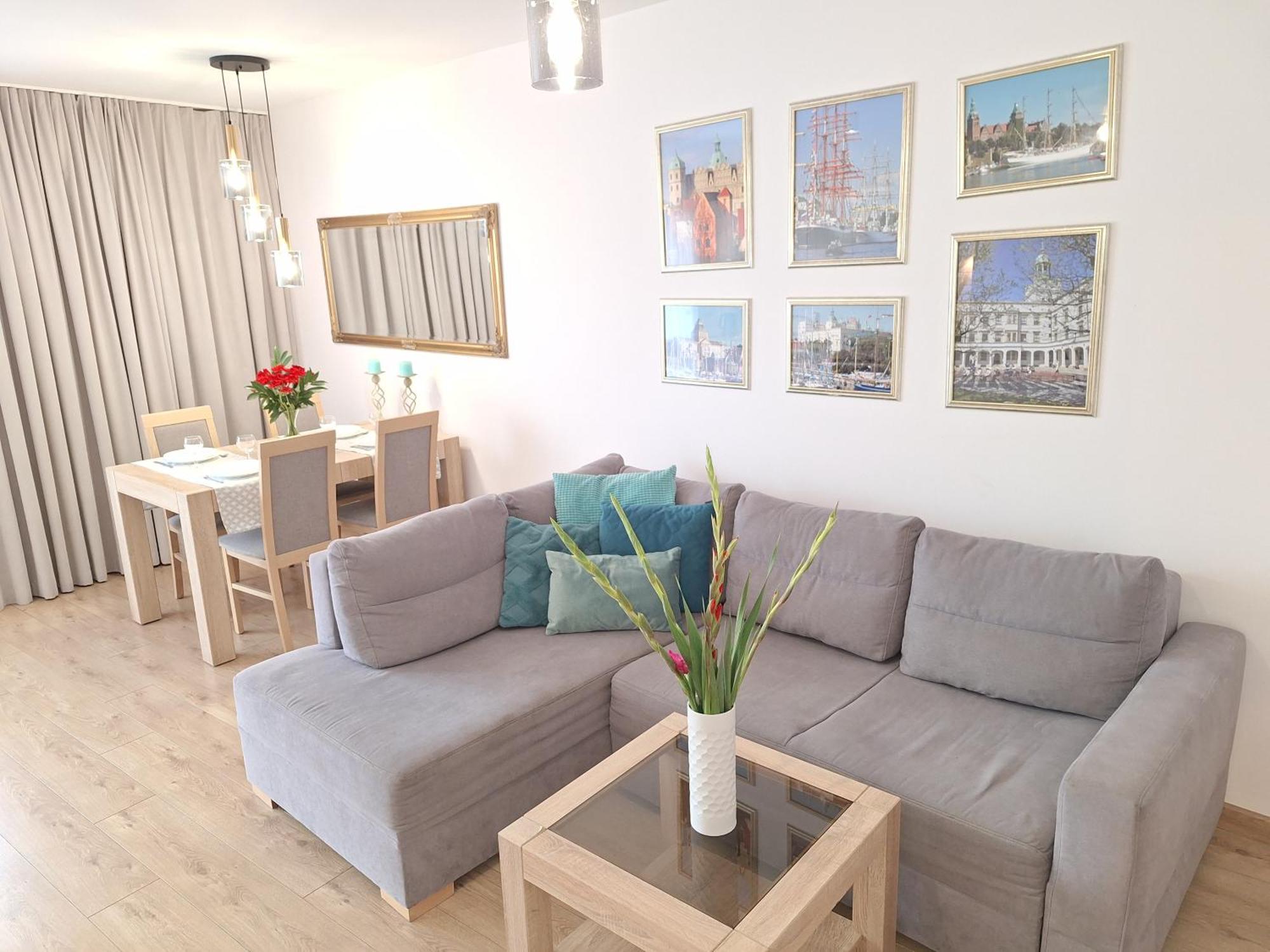 Golden Apartament Appartement Szczecin Buitenkant foto